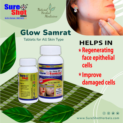 FACE CARE Combo Kit ( Glow Samrat + Roop Samrat + Looks Samrat ) Tablets