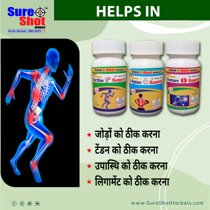 Backache Care Combo Kit ( Posture Samrat + L-Spine Samrat  +Ortho Samrat)