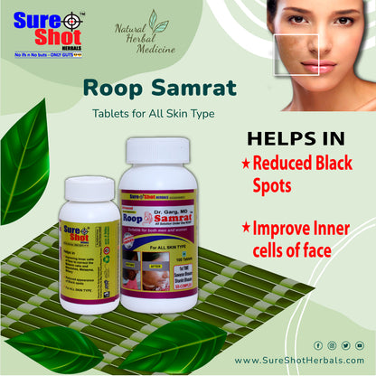 FACE CARE Combo Kit ( Glow Samrat + Roop Samrat + Looks Samrat ) Tablets